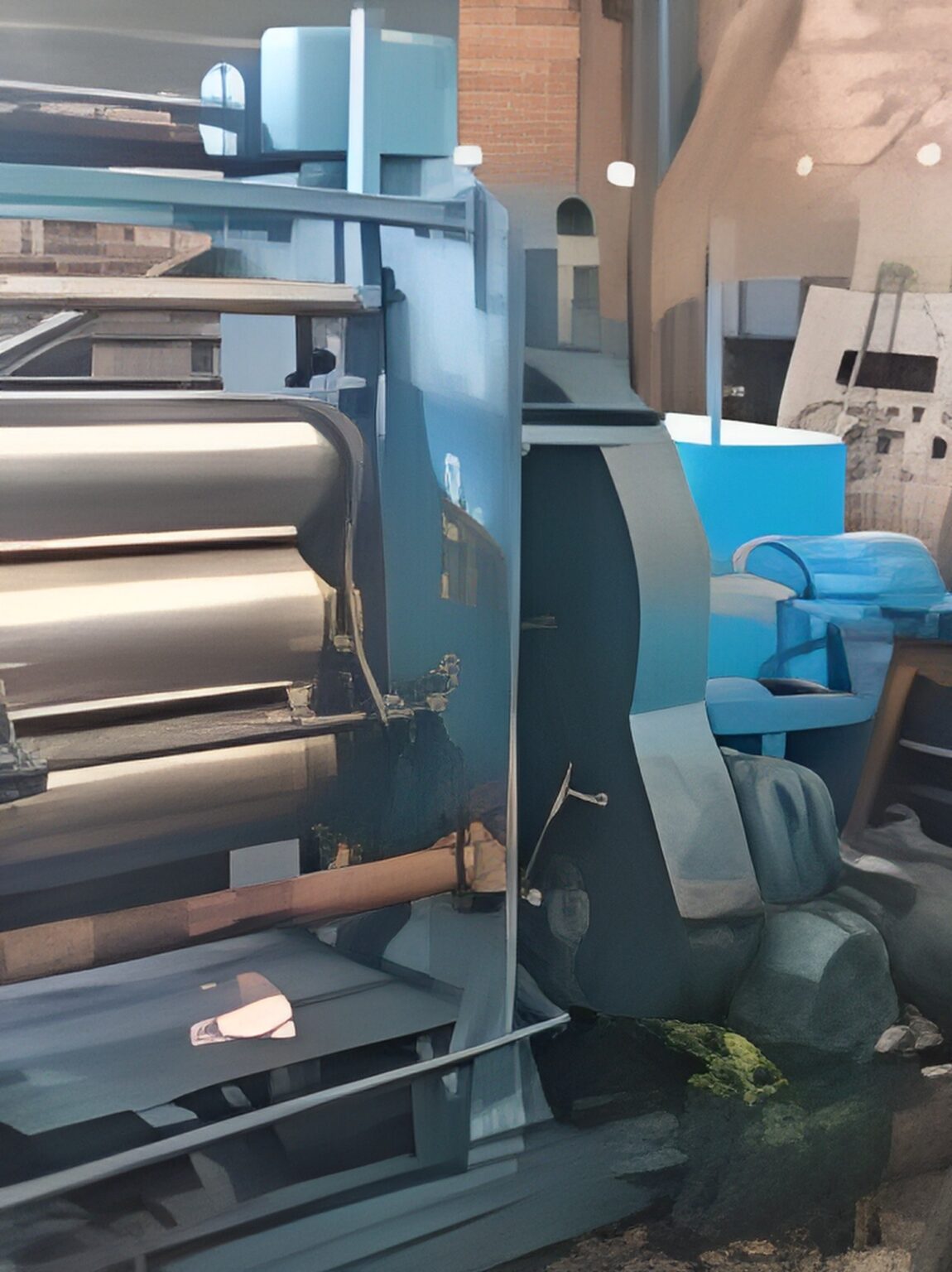 Rubber Sheeting Calendering line (4)