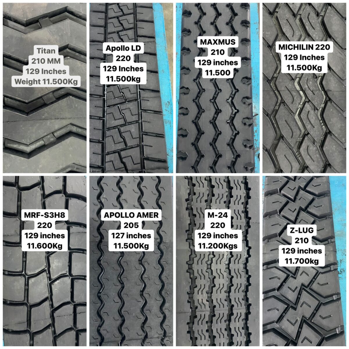 Complete tyre pre-cured tread plant machinery