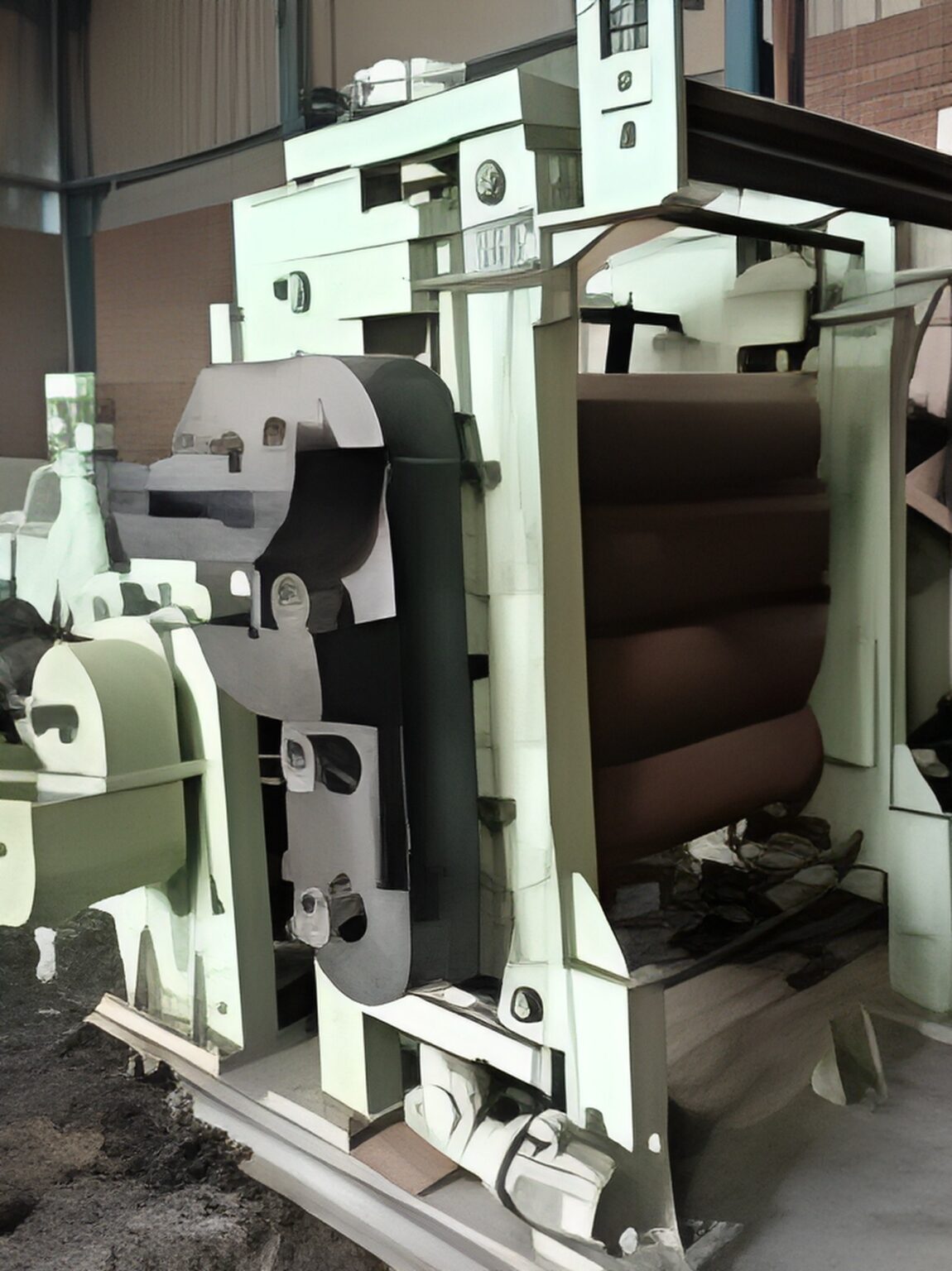 Three Roll Calender Machine With PLC Control (2)