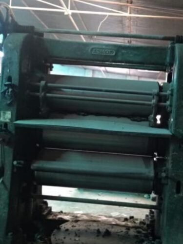 3-4 Roll Rubber Calendar Press 18x54"