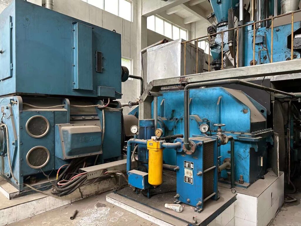 Used three roll calender 2