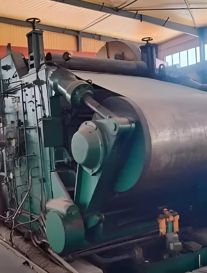 Rubber sheet curing press