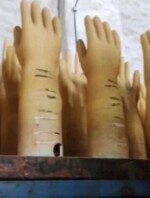 Rubber Industrial Gloves Making Factory