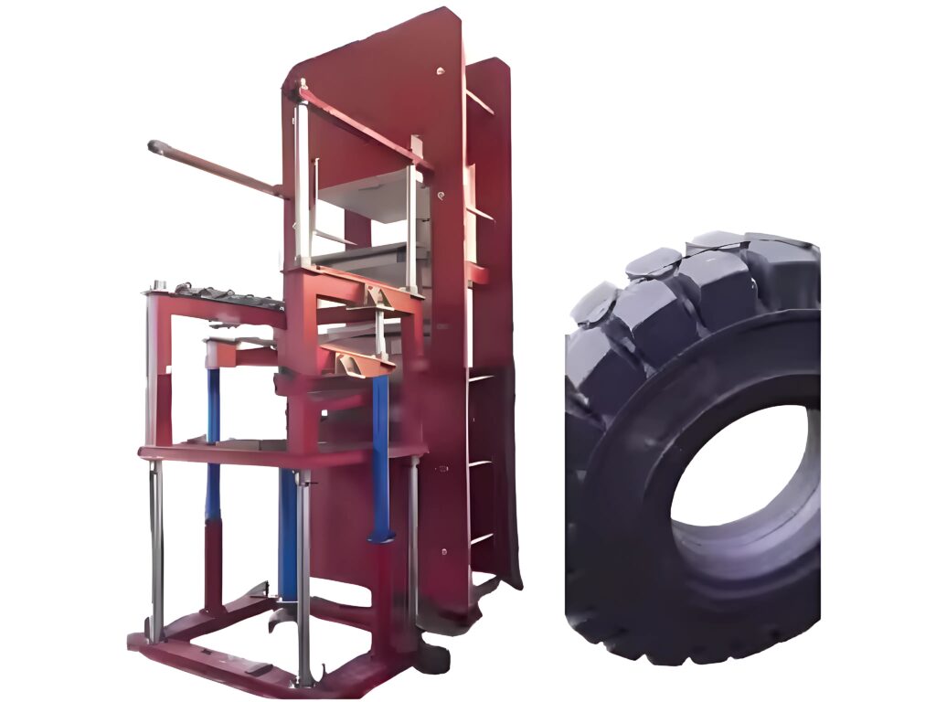 Solid Tyre Curing Press