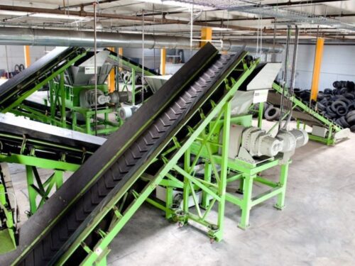 waste ryre recycling machinery