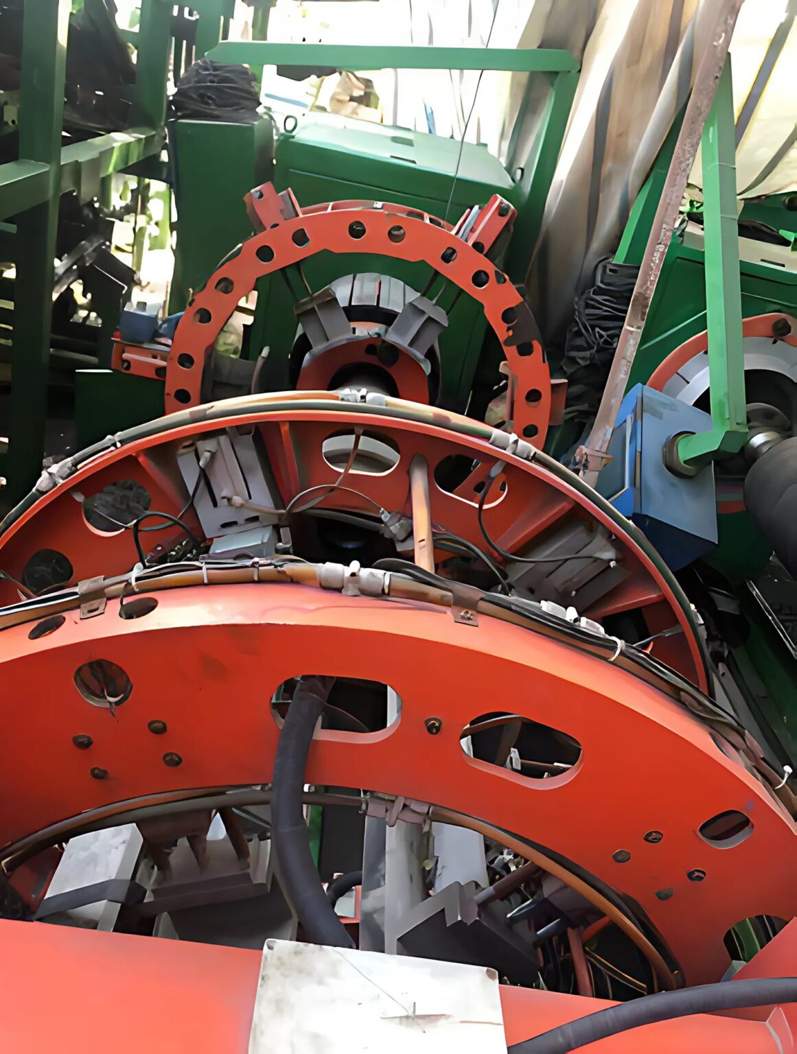 Reused Uni-Stage Automated Tire Building Machine 14”–18” TBM