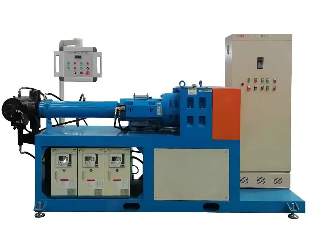 Vacuum Type Cold Feed Rubber Extruder