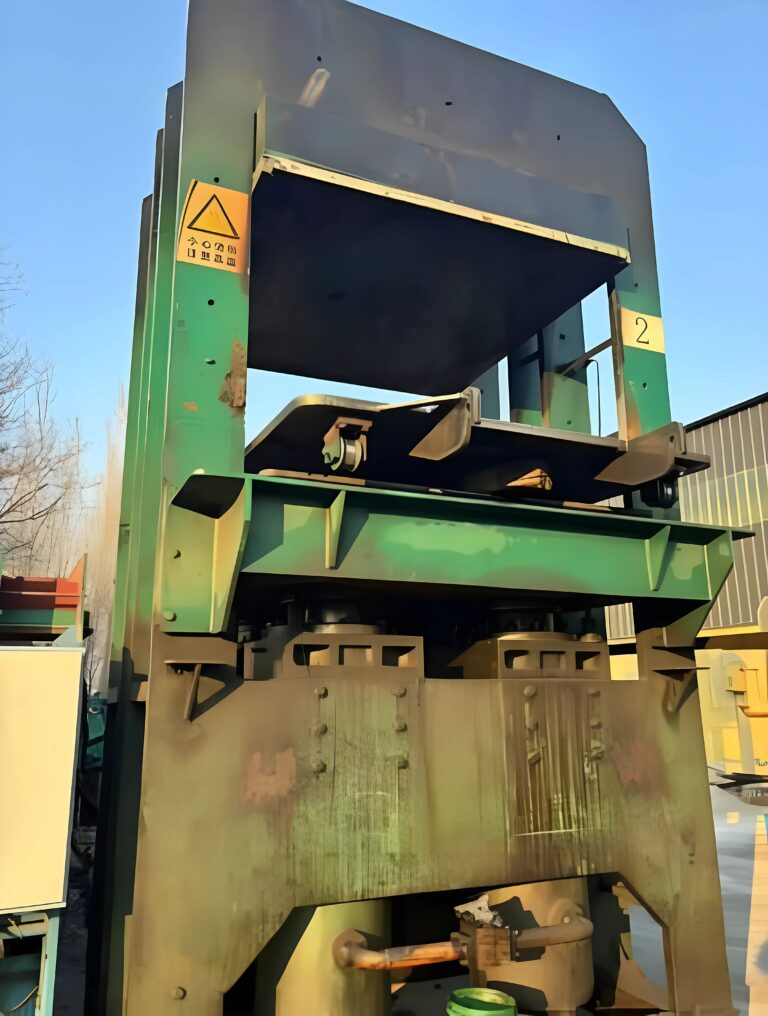 Used 1000-ton Hydraulic Press with Auto Mold Ejection | 2x2 Meter
