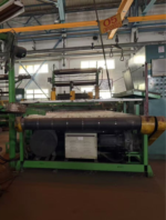 Used 1600mm Bias Cutter | Tyre Fabric Ply Cutting Machine 