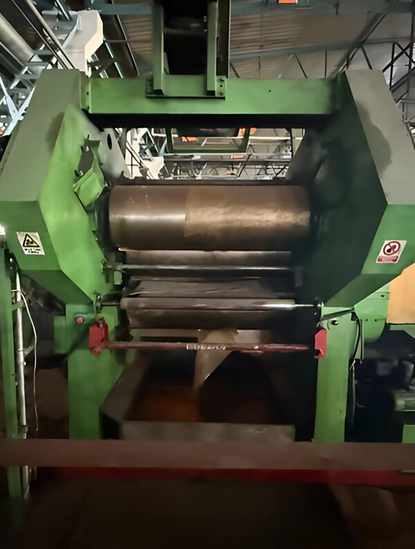 Reconditioned 3 Roll Rubber Calender Machine 450x1300 for Sale