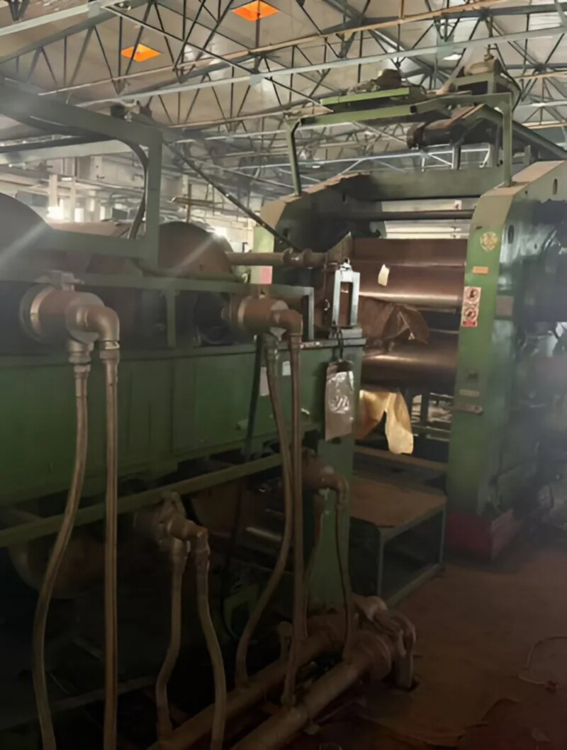 Reconditioned 3 Roll Rubber Calender Machine 450x1300 for Sale Reconditioned 3 Roll Rubber Calender Machine 450x1300 for Sale