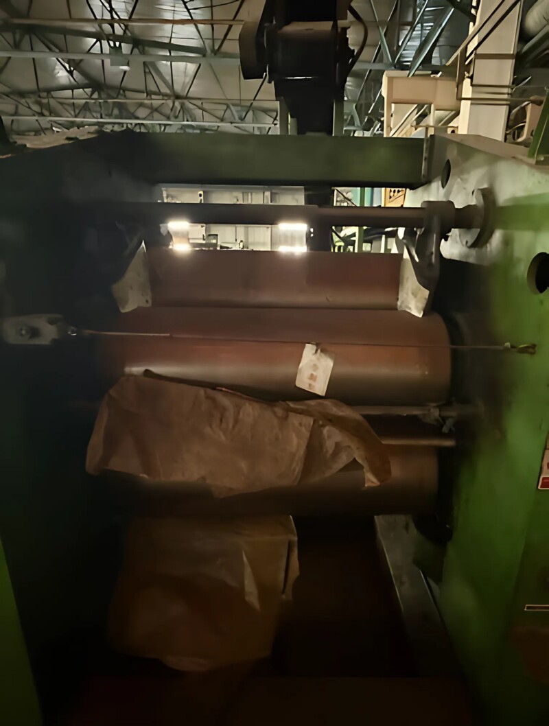 Reconditioned 3 Roll Rubber Calender Machine 450x1300 for Sale Reconditioned 3 Roll Rubber Calender Machine 450x1300 for Sale