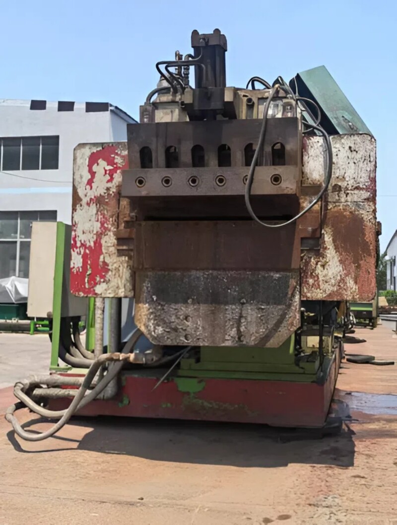 Used 150mm rubber extruder machine with 580mm Head | Vatsn Tecnic