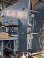 Secondhand 1000x1000 hydraulic press for rubber and plastic