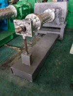 Krupp 120 pin cold feed extruder with 90KW DC motor
