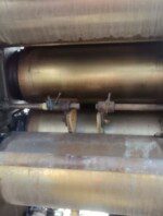 Used twin screw extruder rubber sheeting machine for sale