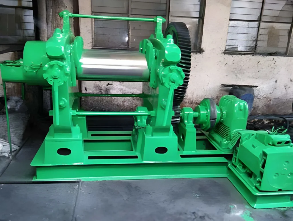 Old Rubber Mixing Mill