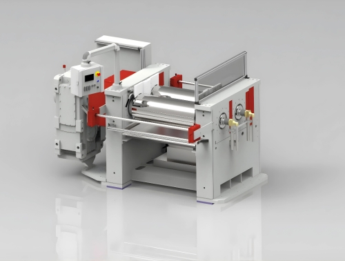 Retrofitted Rubber Mixing Mill