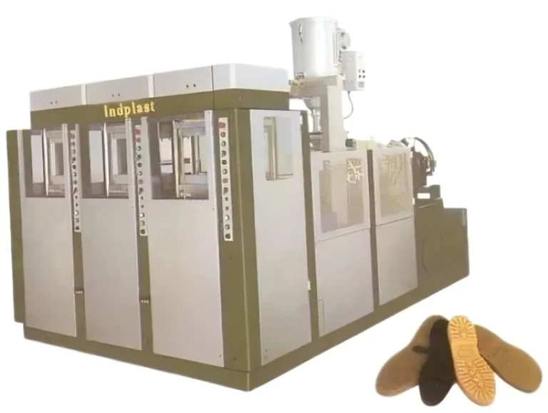 Automatic footwear sole machine