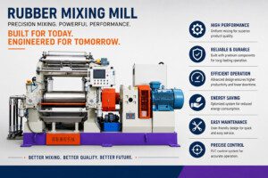 Rubber mixing mill