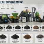 SCRAP TIRE RECYCLING MACHINES