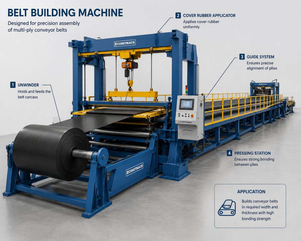 Belt Building Machine