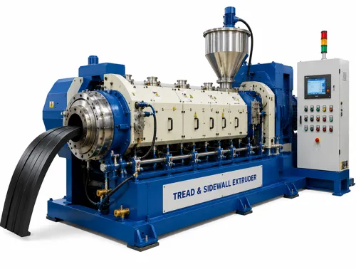 Tread & sidewall Extruder