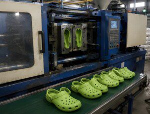 Crocs making machine