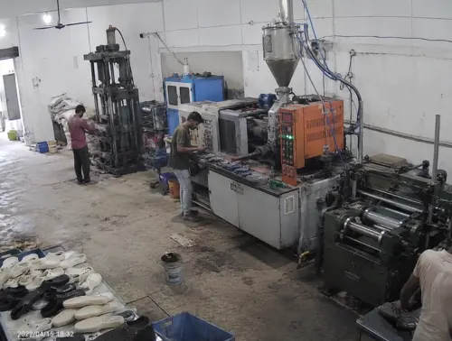 footwear factory setup machines