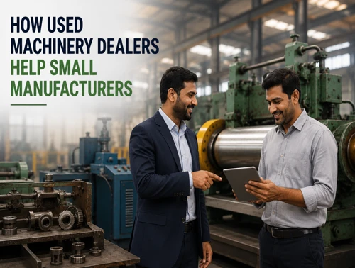 Used Machinery Dealers Help Manufacturers