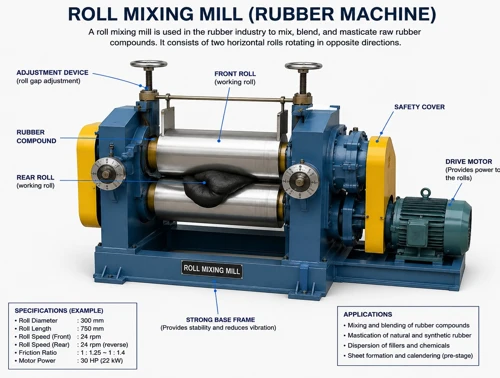 Used Rubber Mixing Machine