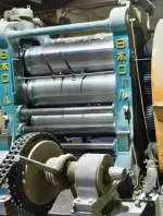 Three Roll Calender Machine