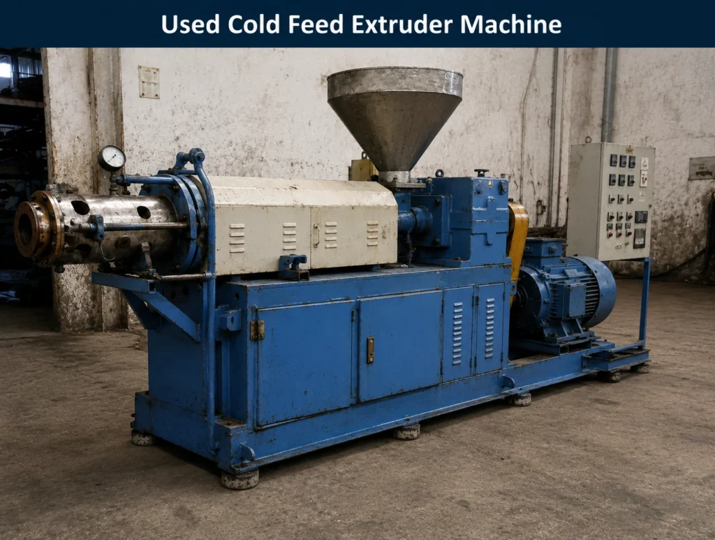 Used Cold Feed Extruder Service Provider in Ahmedabad