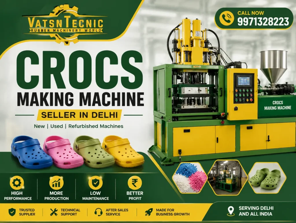 Crocs Making Machine Seller in Delhi
