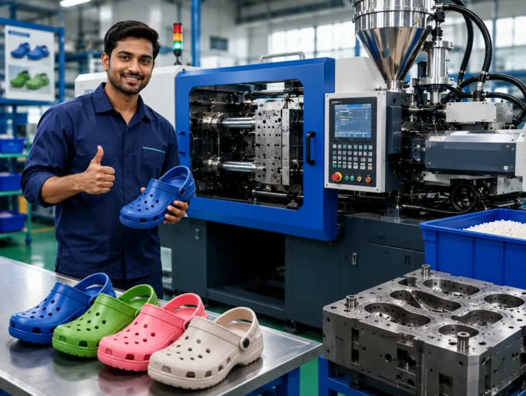 Crocs Manufacturing Machine