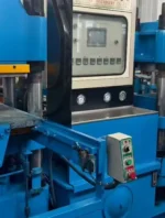 Used 250 ton hydraulic press side view