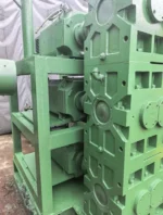 4 roll rubber calendar machine drive detail