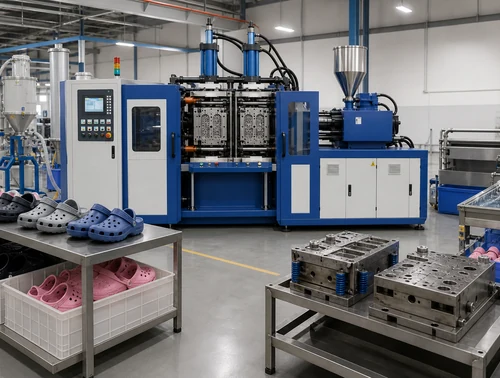 EVA Clog Machine India footwear production line