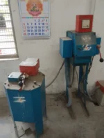 GG 60 HP rubber mixing mill control panel and motor