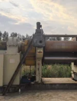 Preowned 3 roll calender machine working rolls