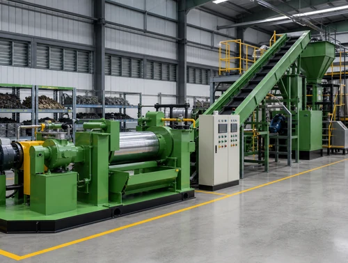 Refiner Mill Raipur in rubber reclaim line
