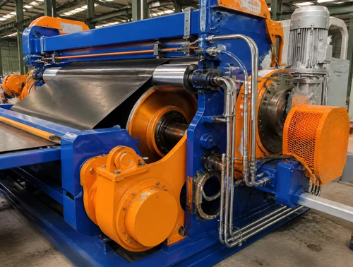 Rotocure Machine Surat heated drum and belt details
