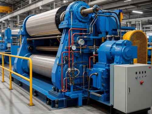 Rotocure Machine Vasco heated drum and roller details