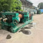 Rubber refiner mill machine full view