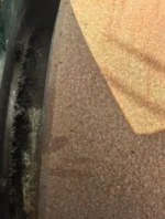 Rubber refiner mill roll detail