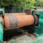 Rubber refiner mill roll size 480 x 610 x 1200 mm