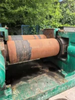 Rubber refiner mill roll size 480 x 610 x 1200 mm