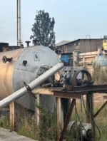 Used 1 ton autoclave and thermic fluid heater 2017 model