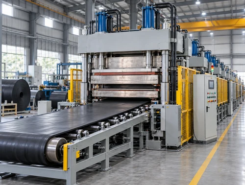 Industrial conveyor belt machine from a retailer in Surat