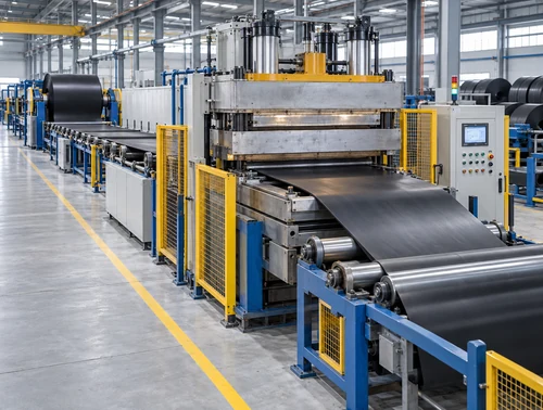 Conveyor belt vulcanizing press in Surat